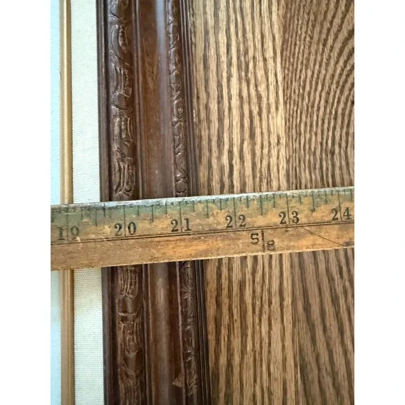 Vintage P. Wong Chinese Junk Boats Oil Painting On Canvas Authentic 17